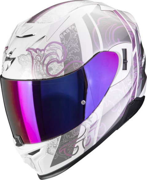 Casca Moto Full-Face EXO 520 Evo Air Fasta Wite/Purple 24