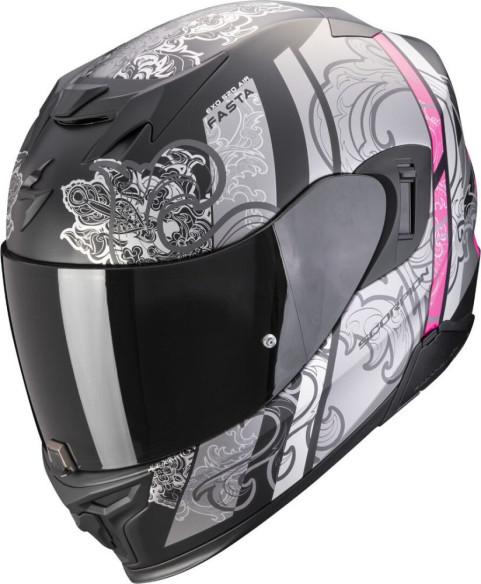 Casca Moto Full-Face EXO 520 Evo Air Fasta Black Matt/Silver/Purple 24