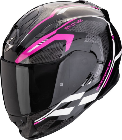 Casca Moto Full-Face EXO 491 Kripta Black/Pink 24