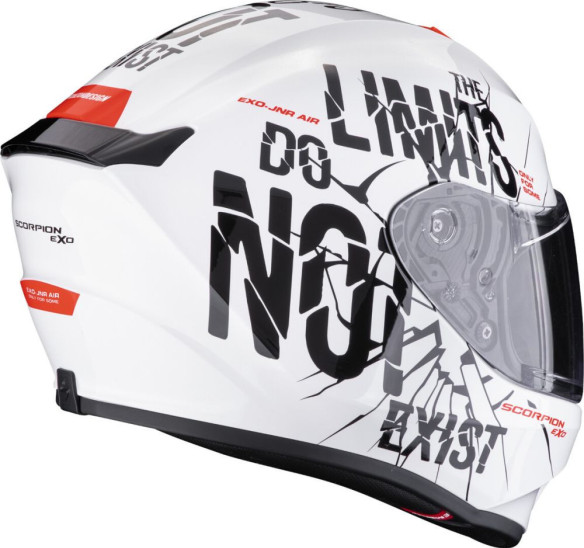 Casca Moto Full-Face EXO JNR Air Boum White/Black 24