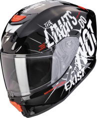 Casca Moto Full-Face EXO JNR Air Boum Black/Wite 24