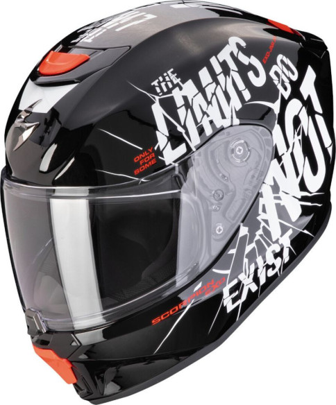 Casca Moto Full-Face EXO JNR Air Boum Black/Wite 24