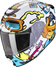 Casca Moto Full-Face EXO JNR Air Fun White/Blue 24