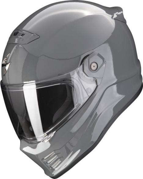 Casca Moto Full-Face Covert FX Solid Cement Grey 24
