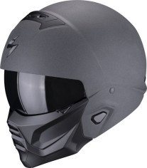 Casca Moto Open Face/Jet Exo Combat 2 Graphite Grey 24