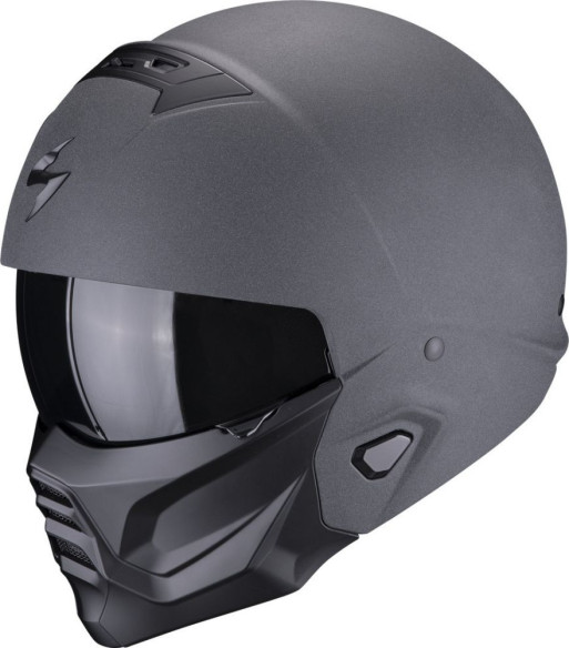 Casca Moto Open Face/Jet Exo Combat 2 Graphite Grey 24