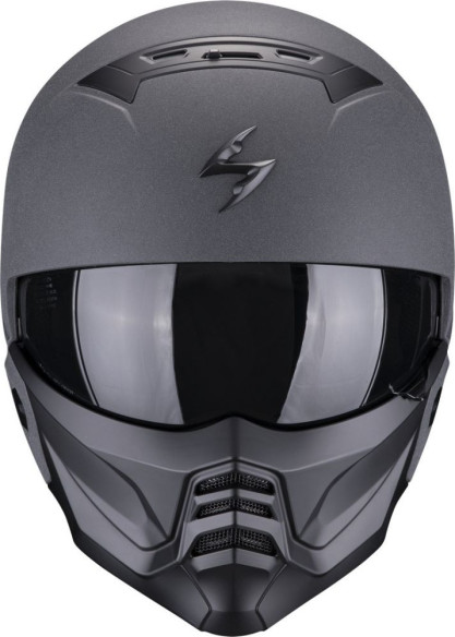 Casca Moto Open Face/Jet Exo Combat 2 Graphite Grey 24