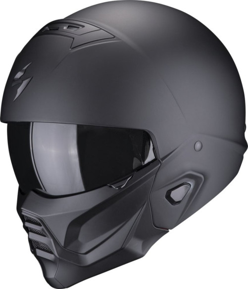 Casca Moto Open Face/Jet Exo Combat 2 Graphite Black Matt 24