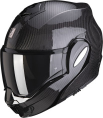 Casca Moto Flip-Up Exo Tech Evo Solid Carbon Black 24