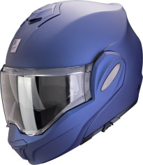 Casca Moto Flip-Up Exo Tech Evo Pro Solid Metal Blue Matt 24