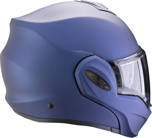 Casca Moto Flip-Up Exo Tech Evo Pro Solid Metal Blue Matt 24