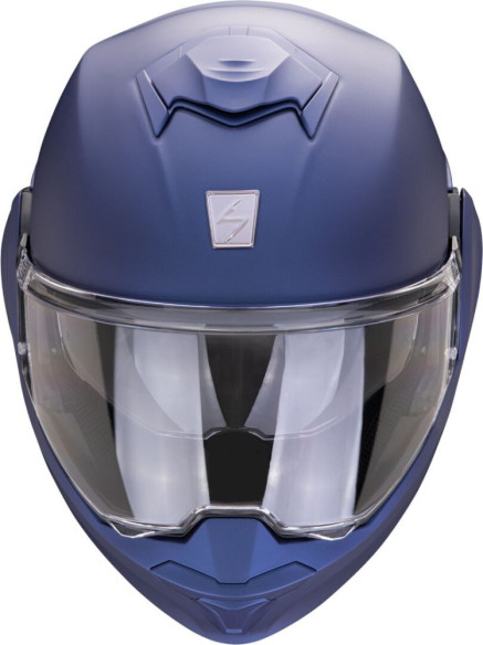 Casca Moto Flip-Up Exo Tech Evo Pro Solid Metal Blue Matt 24