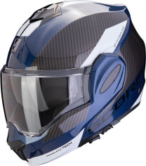 Casca Moto Flip-Up Exo Tech Evo Team Blue/Black/White 24