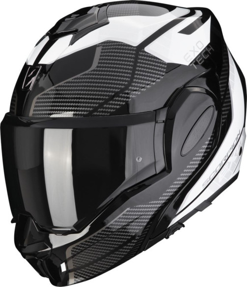 Casca Moto Flip-Up Exo Tech Evo Animo Black/White 24