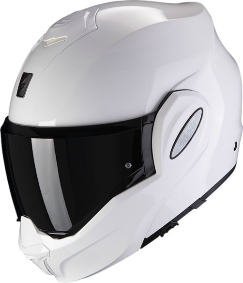 Casca Moto Flip-Up Exo Tech Evo Solid White 24