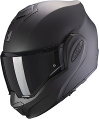 Casca Moto Flip-Up Exo Tech Evo Solid Black Matt 24