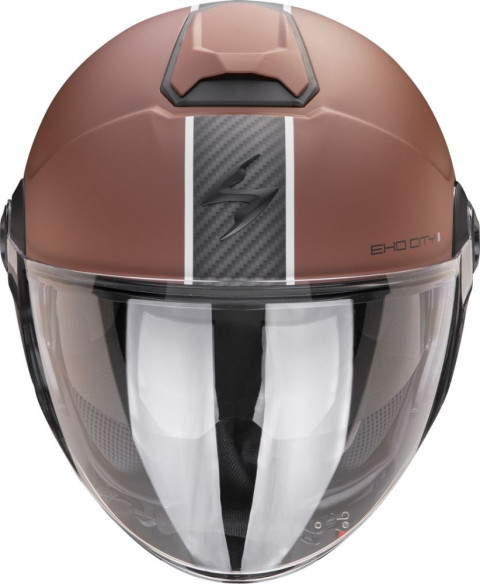 Casca Moto Open Face/Jet Exo City 2 Carbo Brown Matt/Black 24