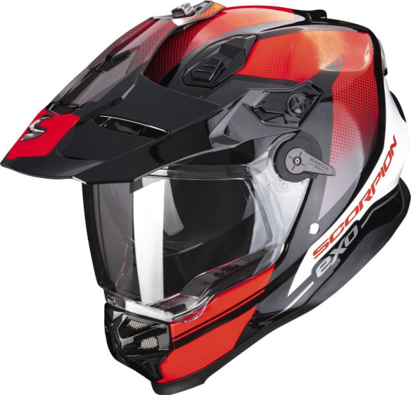 Casca Moto Touring ADF 9000 Air Trail Black/Red 24
