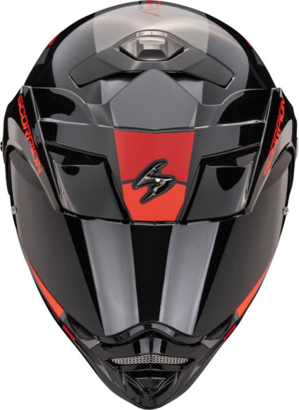 Casca Moto Flip-Up ADX-2 Galane Silver/Black/Red 24