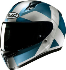 Casca Moto Full-Face C10 Tez Metal Blue/Silver 24