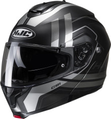 Casca Moto Full-Face C91 Octo Black/Silver/Grey 24