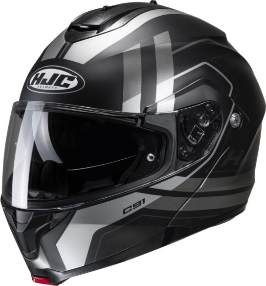Casca Moto Full-Face C91 Octo Black/Silver/Grey 24