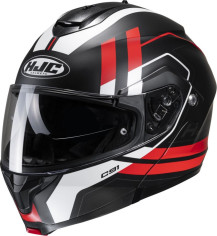 Casca Moto Full-Face C91 Octo Black/White/Red 24