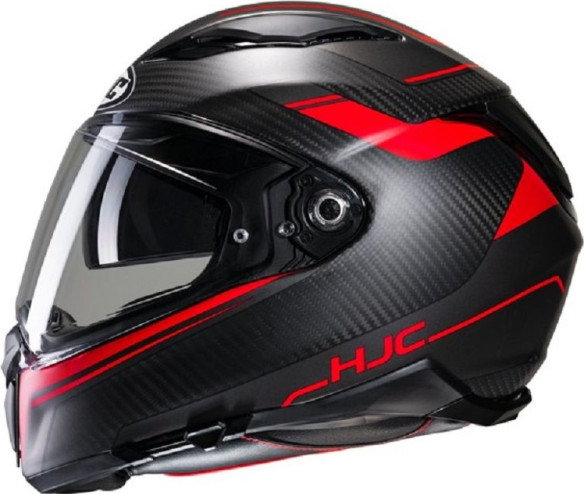 Casca Moto Full-Face F70 Carbon Ubis Black/Red 24
