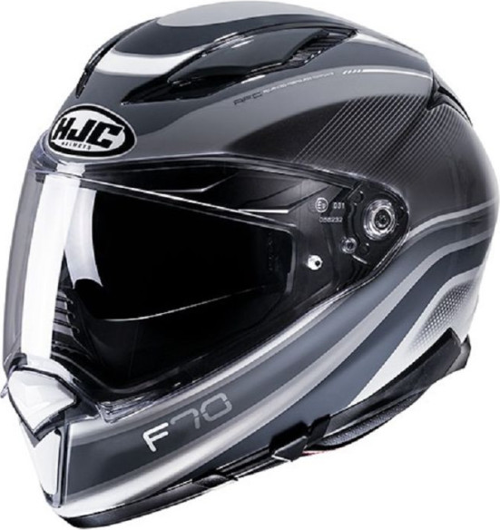 Casca Moto Full-Face F70 Diwen Grey/White/Silver 24