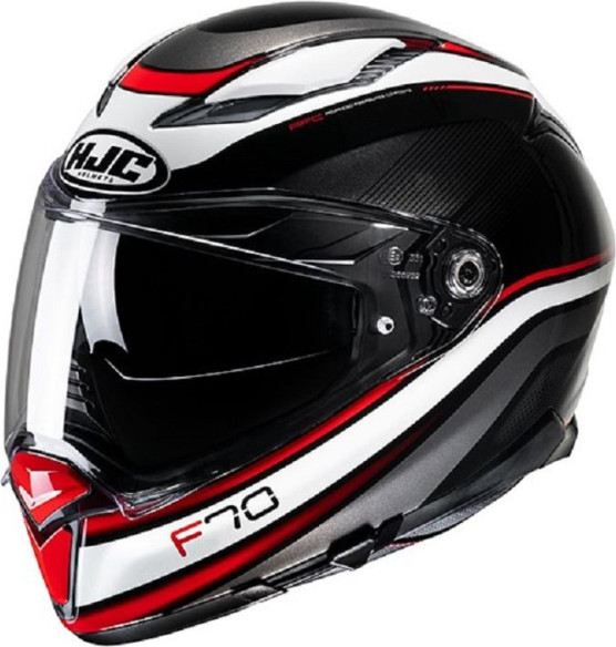 Casca Moto Full-Face F70 Diwen Black/Red/White 24
