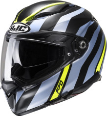 Casca Moto Full-Face F70 Galla Metal Blue/Black/Yellow Fluo 24
