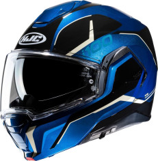 Casca Moto Full-Face i100 Lorix Metal Blue/Black/White 24