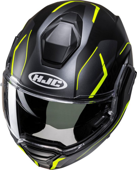 Casca Moto Full-Face i100 Lorix Grey/Black/Yellow 24
