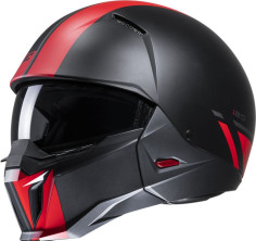 Casca Moto Open-Face/Jet i20 Batol Black/Red 24
