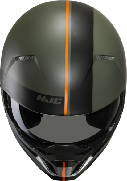 Casca Moto Open-Face/Jet i20 Batol Green/Black/Orange 24