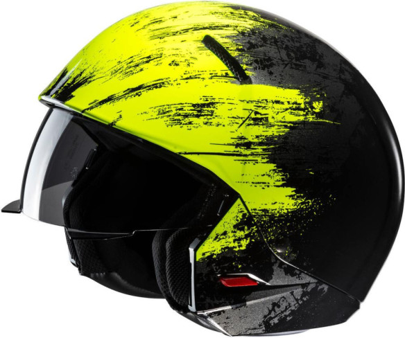 Casca Moto Open-Face/Jet i20 Furia Black/Yellow 24