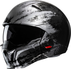 Casca Moto Open-Face/Jet i20 Furia Black/Silver 24