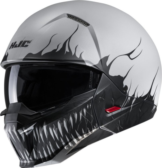 Casca Moto Open-Face/Jet i20 Scraw Grey/Black 24