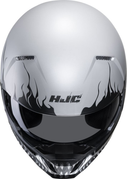 Casca Moto Open-Face/Jet i20 Scraw Grey/Black 24