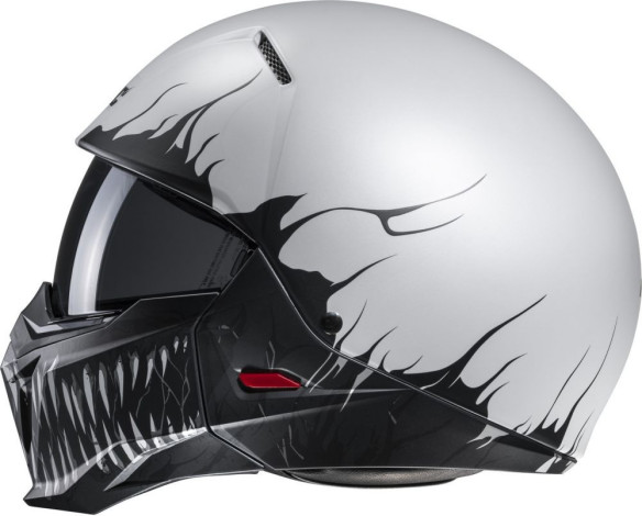 Casca Moto Open-Face/Jet i20 Scraw Grey/Black 24