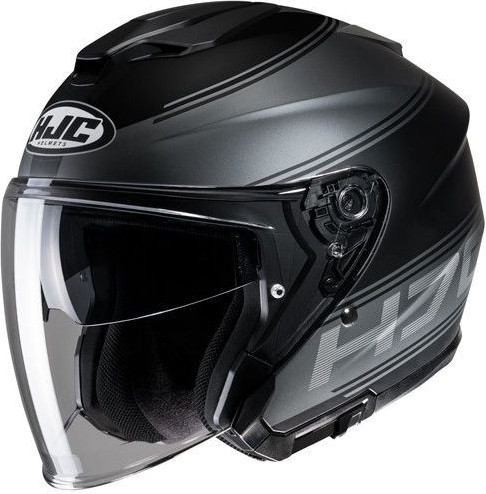 Casca Moto Open-Face/Jet i30 Vicom Black/Grey 24