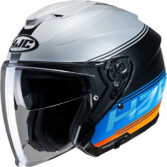 Casca Moto Open-Face/Jet i30 Vicom Black/Grey/Blue/Orange 24