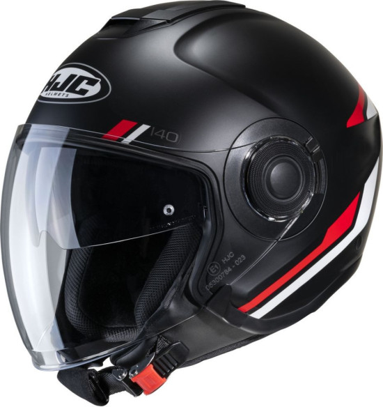 Casca Moto Open-Face/Jet i40 Paddy Black/Red/White 24