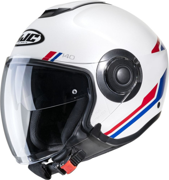 Casca Moto Open-Face/Jet i40 Paddy White/Red/Blue 24