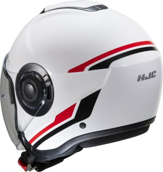 Casca Moto Open-Face/Jet i40 Paddy White/Red/Black 24