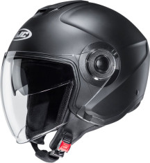 Casca Moto Open-Face/Jet i40 Solid Black Matt 24