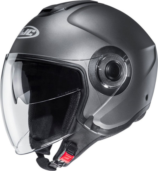 Casca Moto Open-Face/Jet i40 Solid Titanium Matt 24