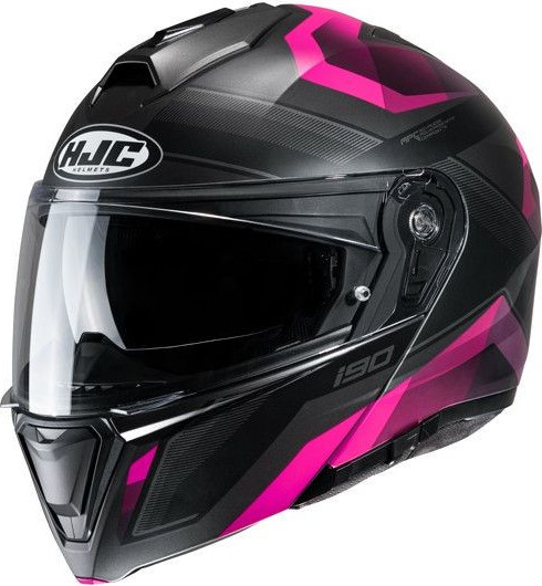 Casca Moto Full-Face i90 Lark Black/Pink 24