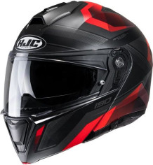 Casca Moto Full-Face i90 Lark Black/Red 24