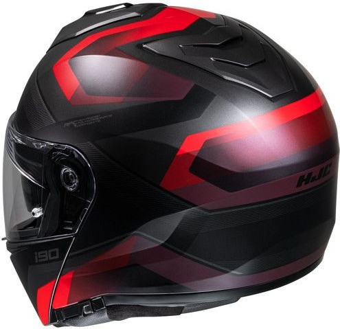 Casca Moto Full-Face i90 Lark Black/Red 24